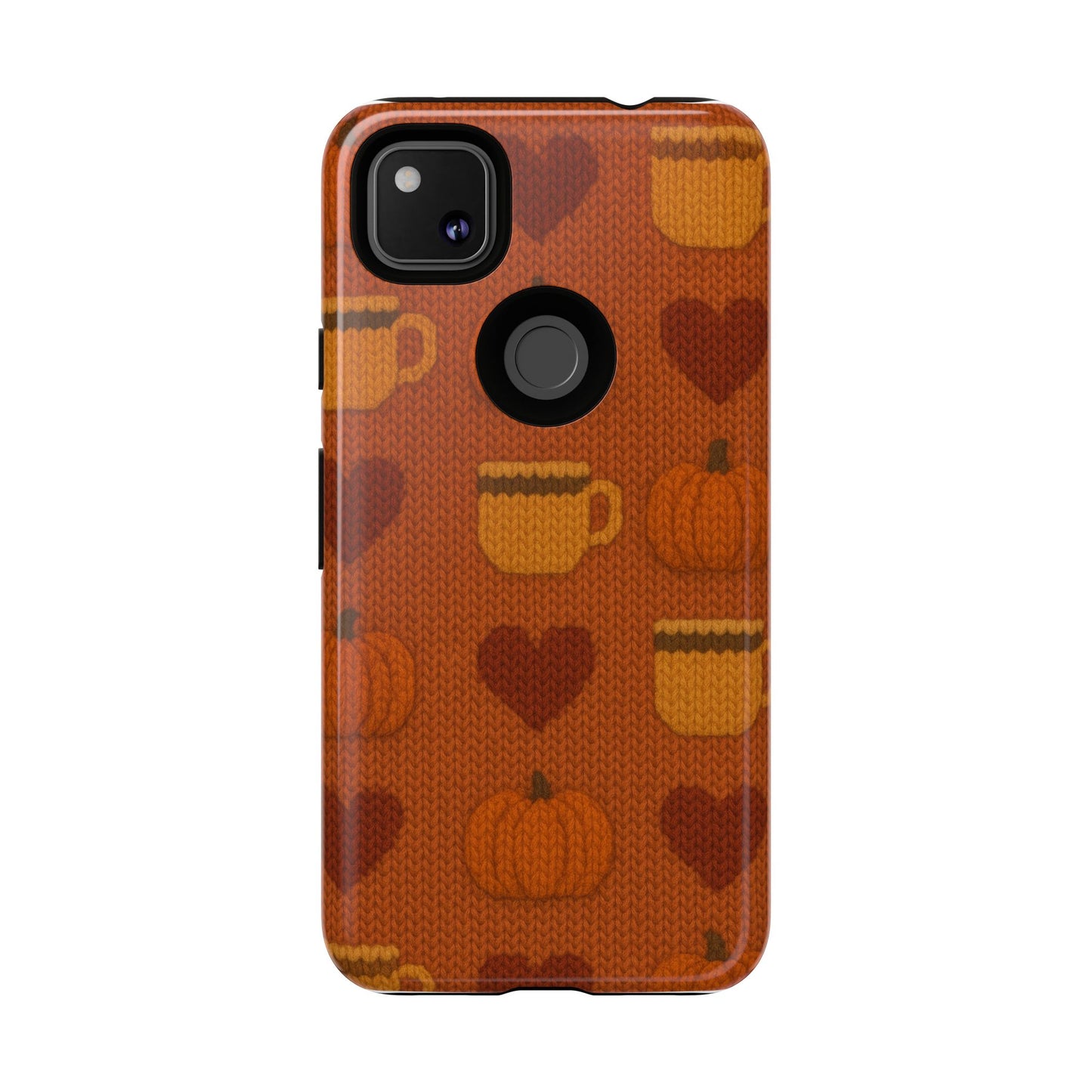 Fall Pumpkin & Coffee iPhone Case