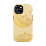 Sweet Kitten Dreams iPhone Case with MagSafe - iPhone 15 / Matte - Shamo's