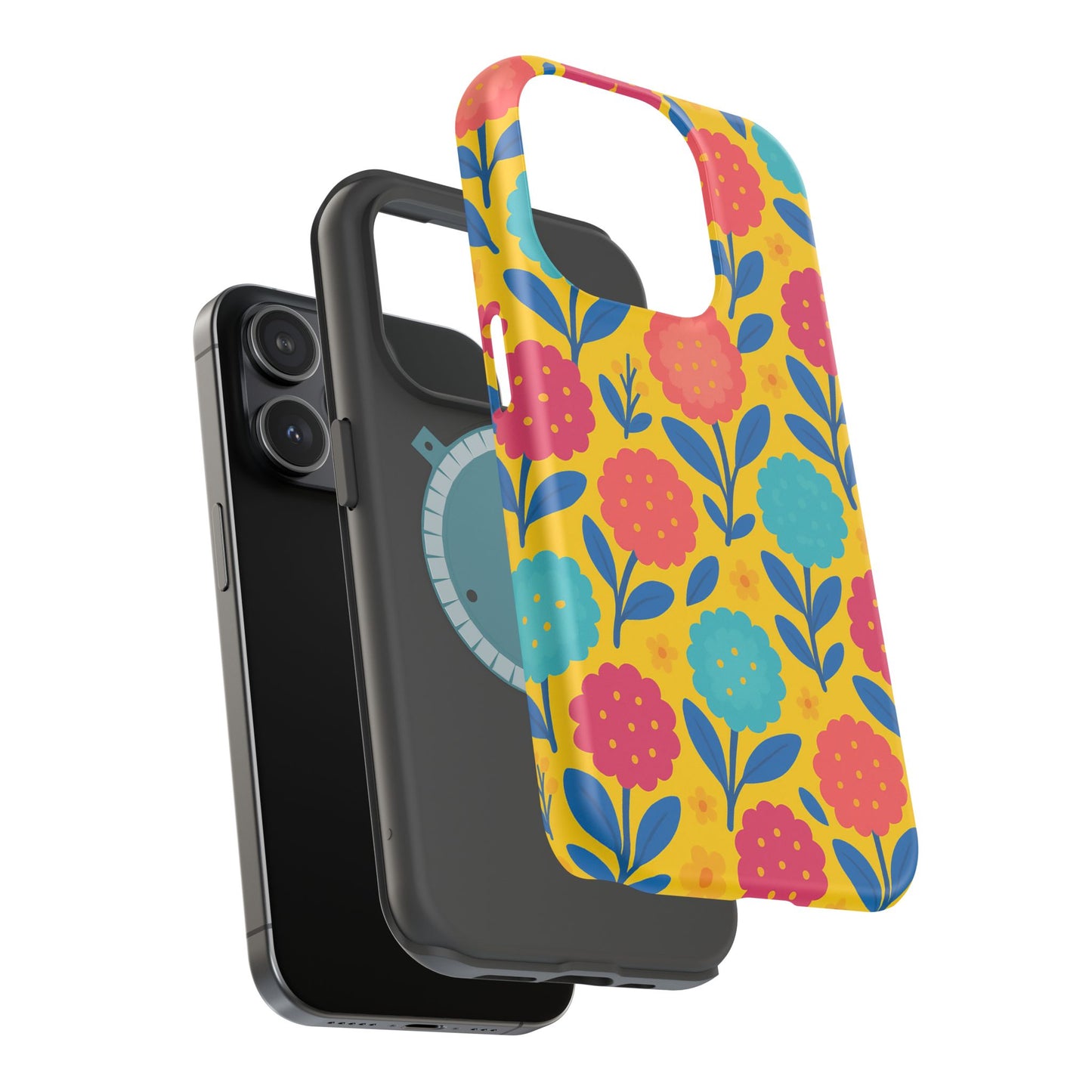 Vibrant Floral MagSafe Phone Case