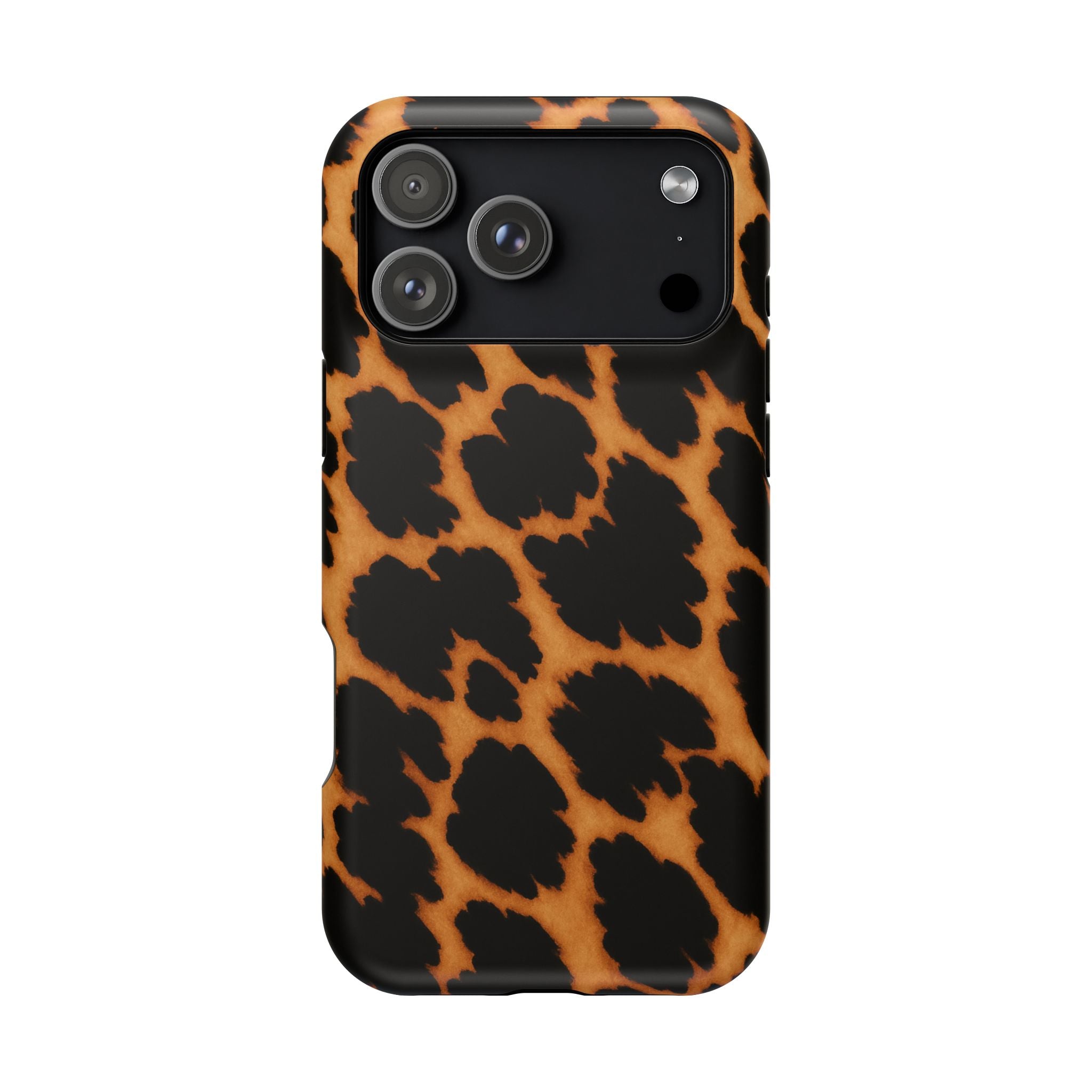 Leopard Print Impact-Resistant iPhone Case with MagSafe Compatibility  Shamo's iPhone 17 Pro Max / Matte