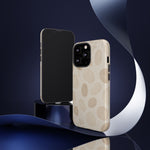 Neutral Pebble Pattern Tough iPhone Case  Shamo's