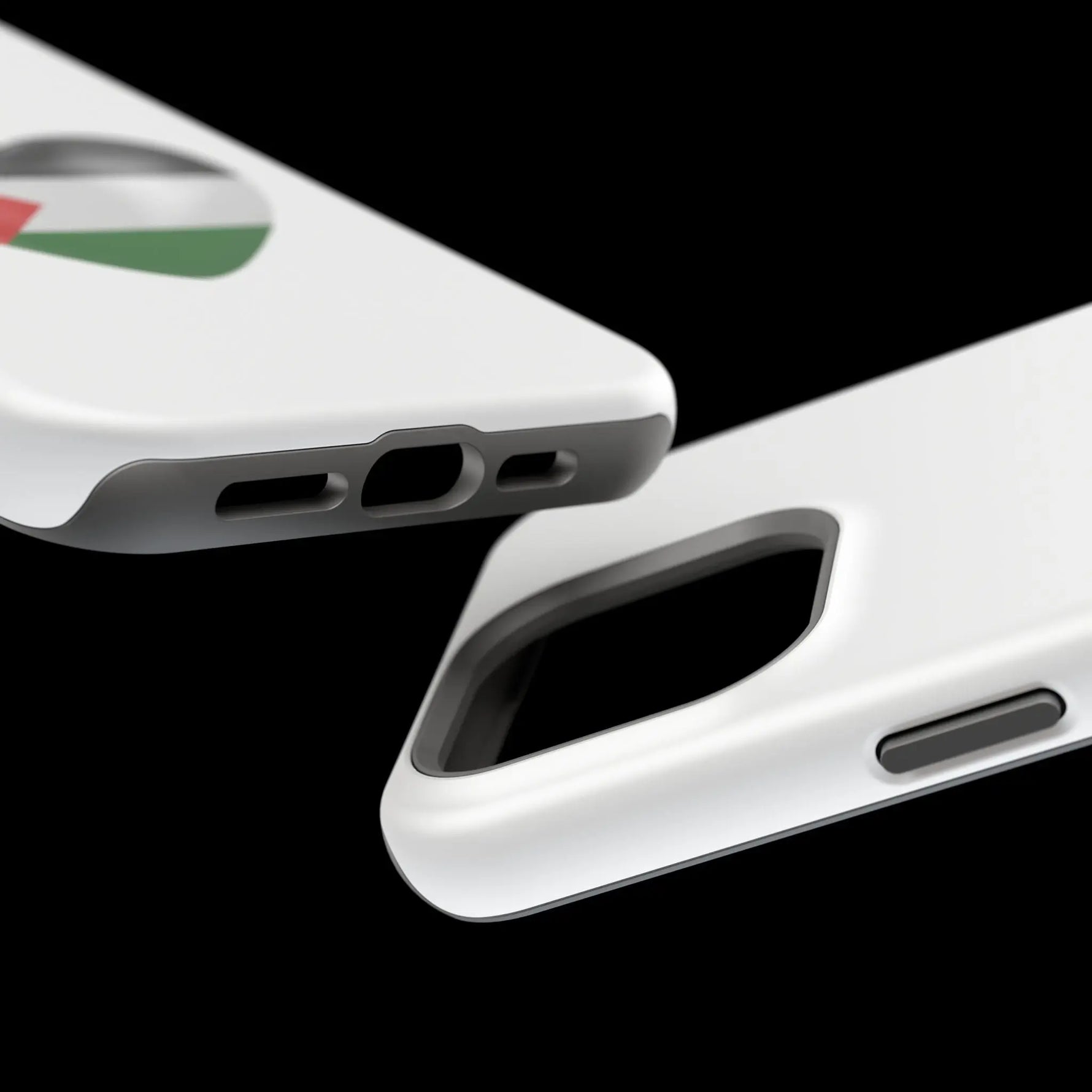 MagSafe Tough Cases with Palestinian flag in heart shape - Shamo's
