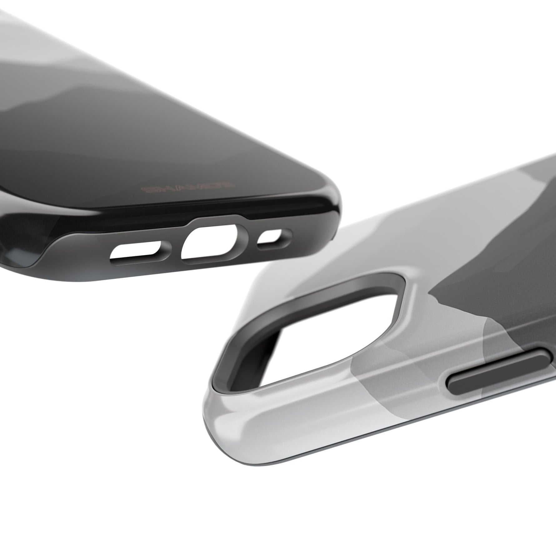 Monochrome Mountain Design iPhone Case | MagSafe