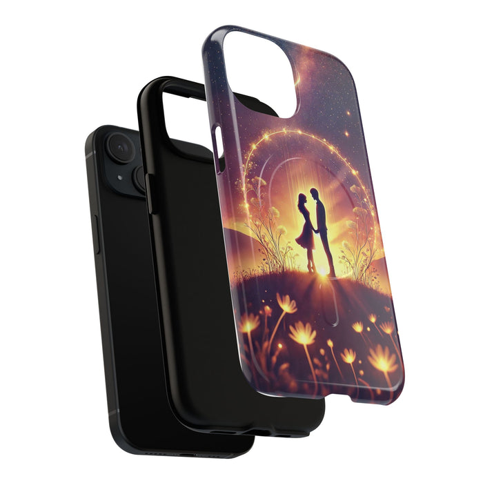 MagSafe Phone Case - Love Couple Design - Tough Magnetic Cases for iPhone 17 and more