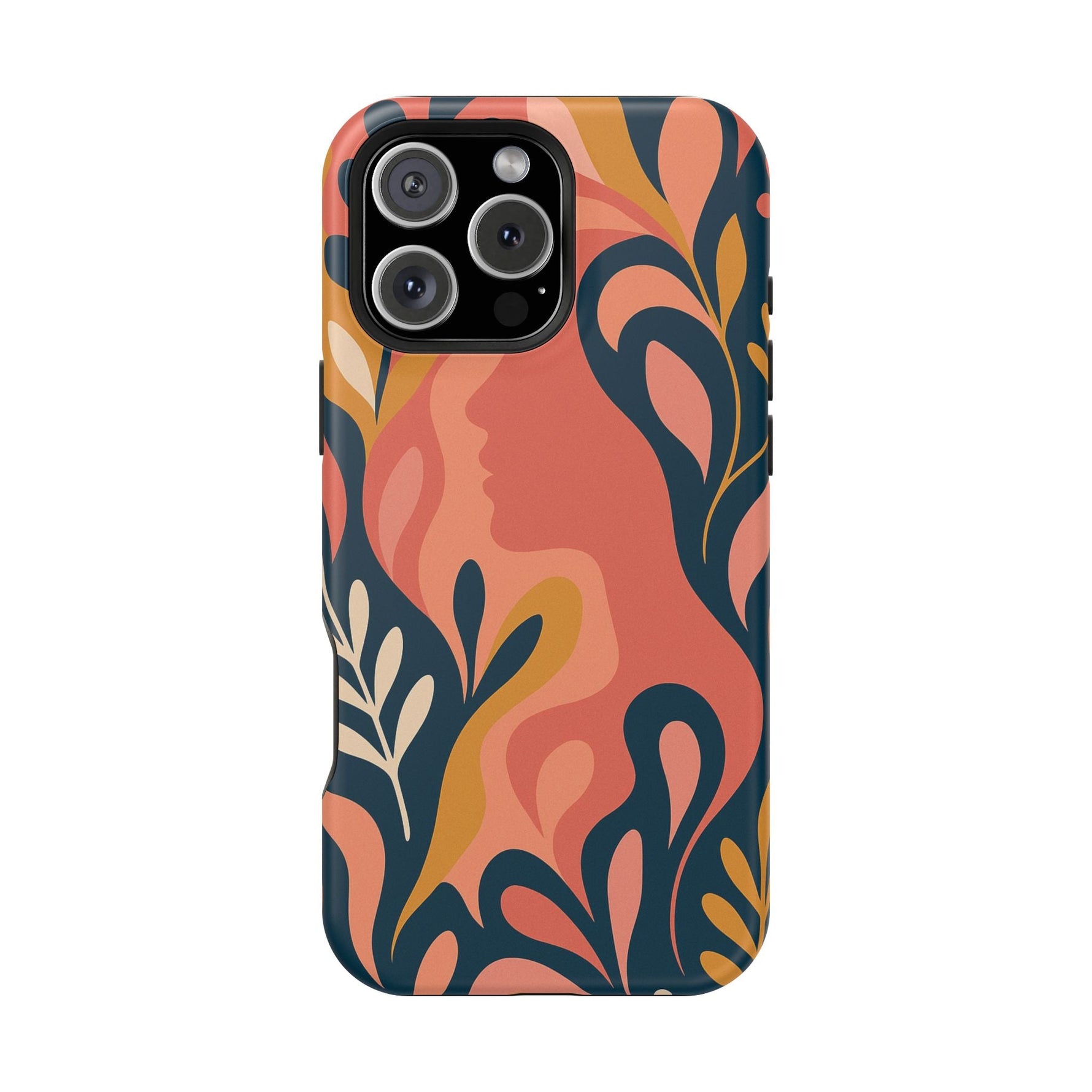 Floral Feminine Abstract MagSafe Impact-Resistant iPhone Case  Shamo's iPhone 16 Pro Max / Matte