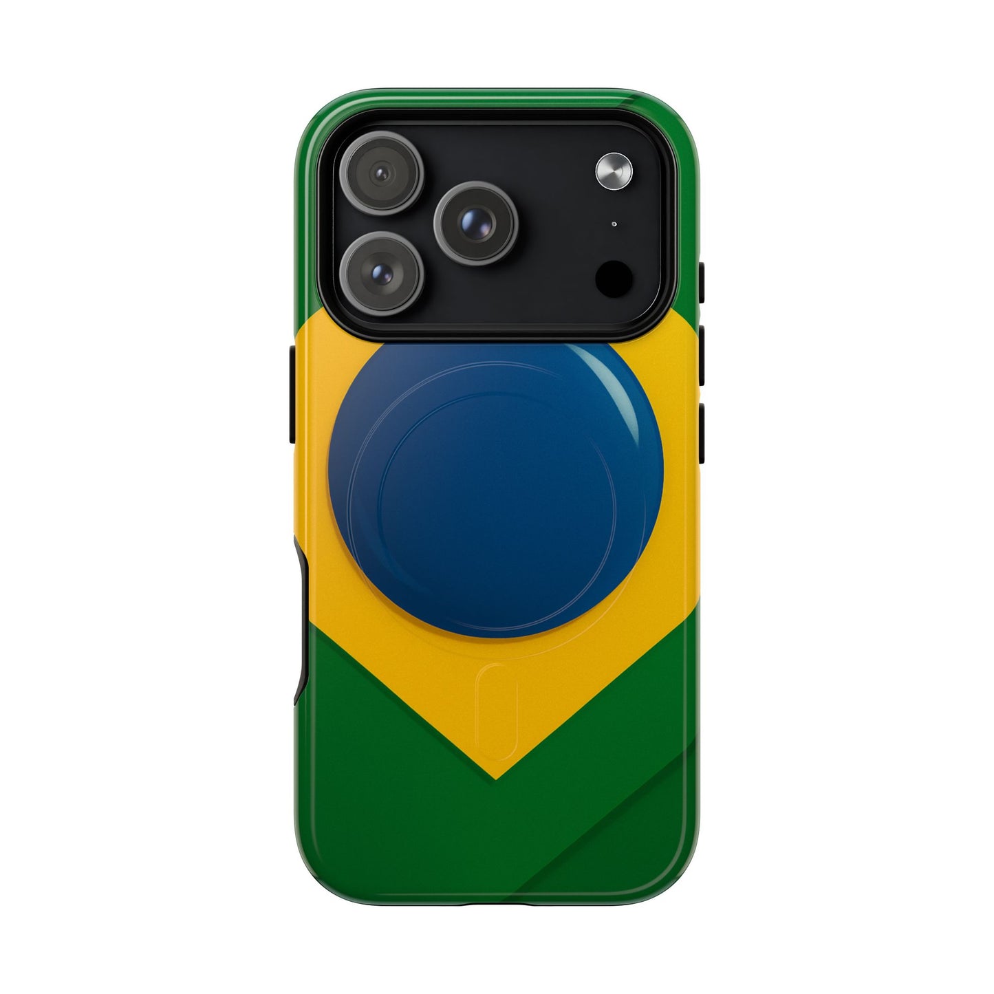 Brazil Flag iPhone Case | MagSafe