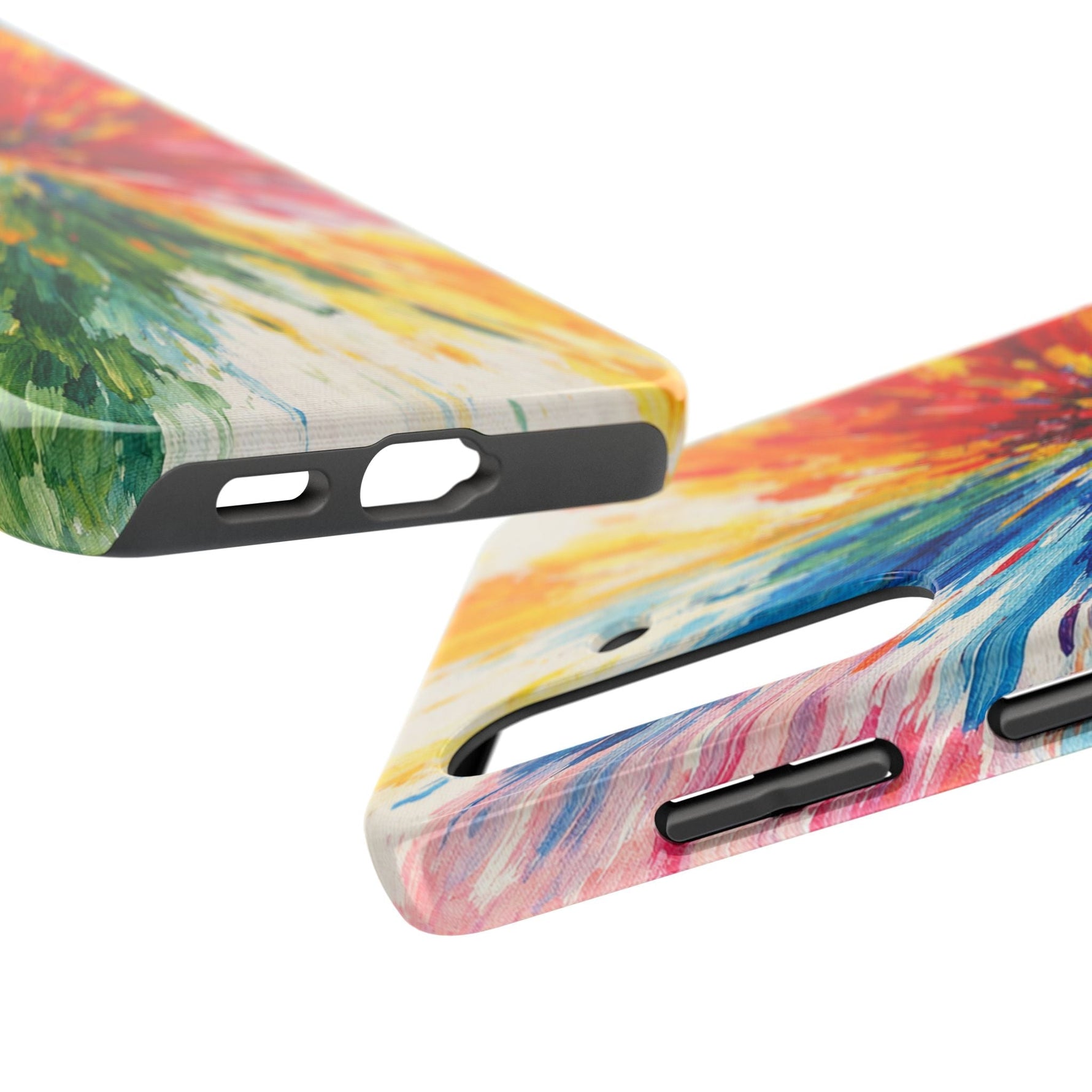 Vibrant Abstract Paint Explosion Impact Phone Case  Shamo's