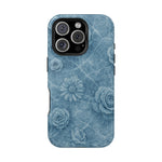 Frozen Flower Impact-Resistant iPhone Case — MagSafe Compatible  Shamo's iPhone 16 Pro / Glossy