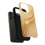 Luxury Series Golden Aura iPhone Case compatible with MagSafe  Shamo's