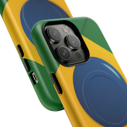 Brazil Flag iPhone Case | MagSafe