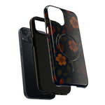 Floral Night Velvet iPhone Case - Works with MagSafe - Shamo's