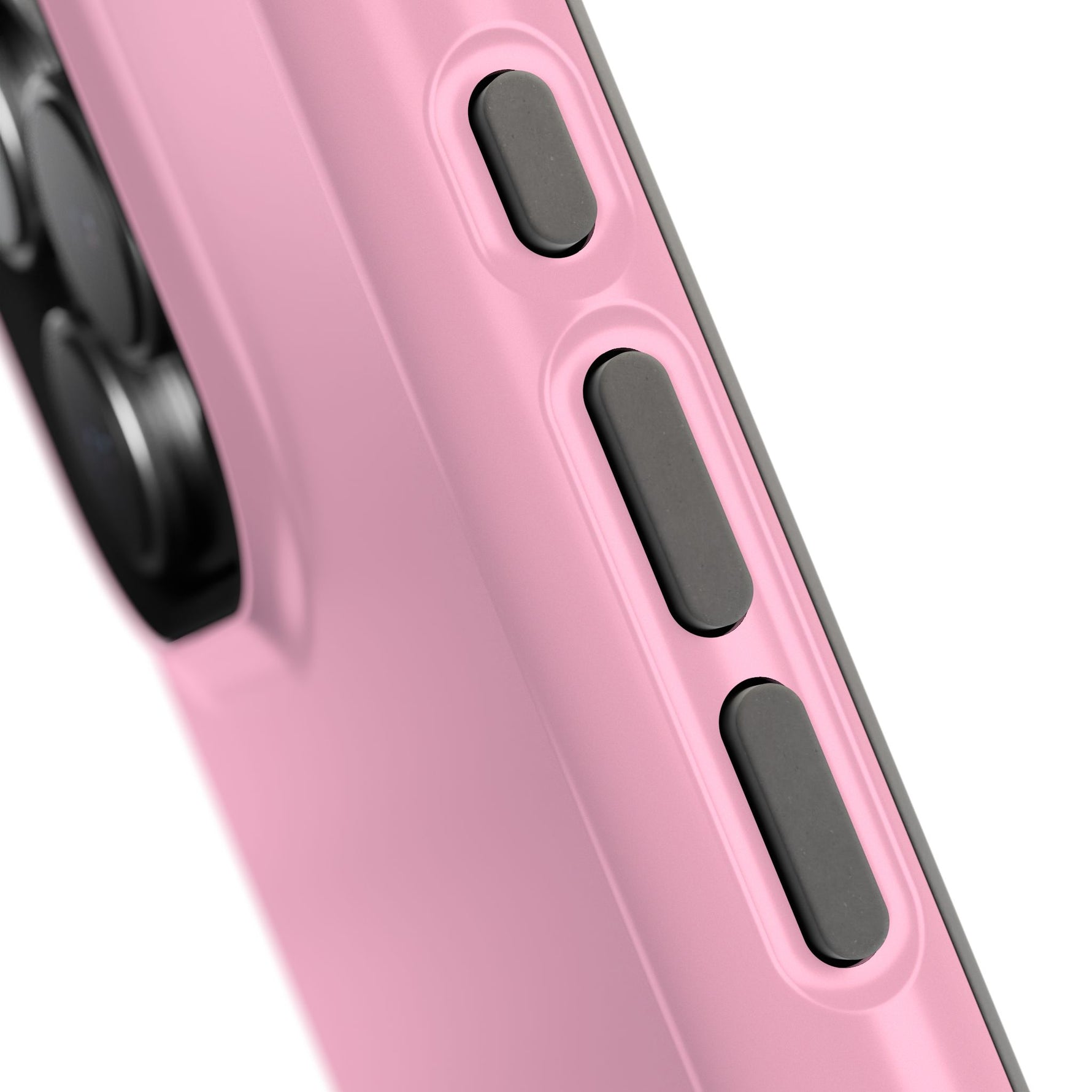 Cotton Candy Pastel Pink Impact-Resistant Phone Case | Slim Protective MagSafe-Compatible Cover