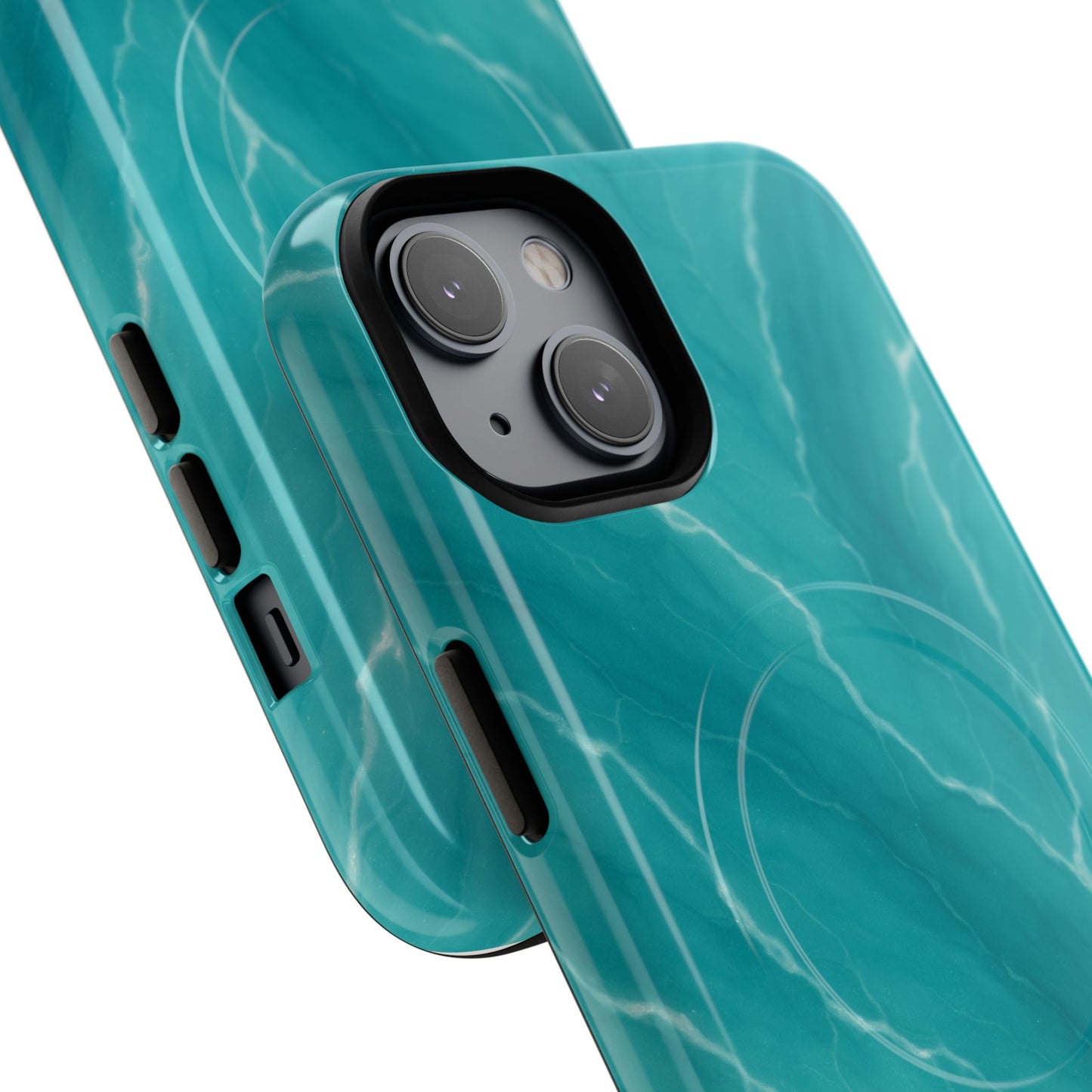 Ocean Aura Marble iPhone Case — MagSafe Compatible - Shamo's