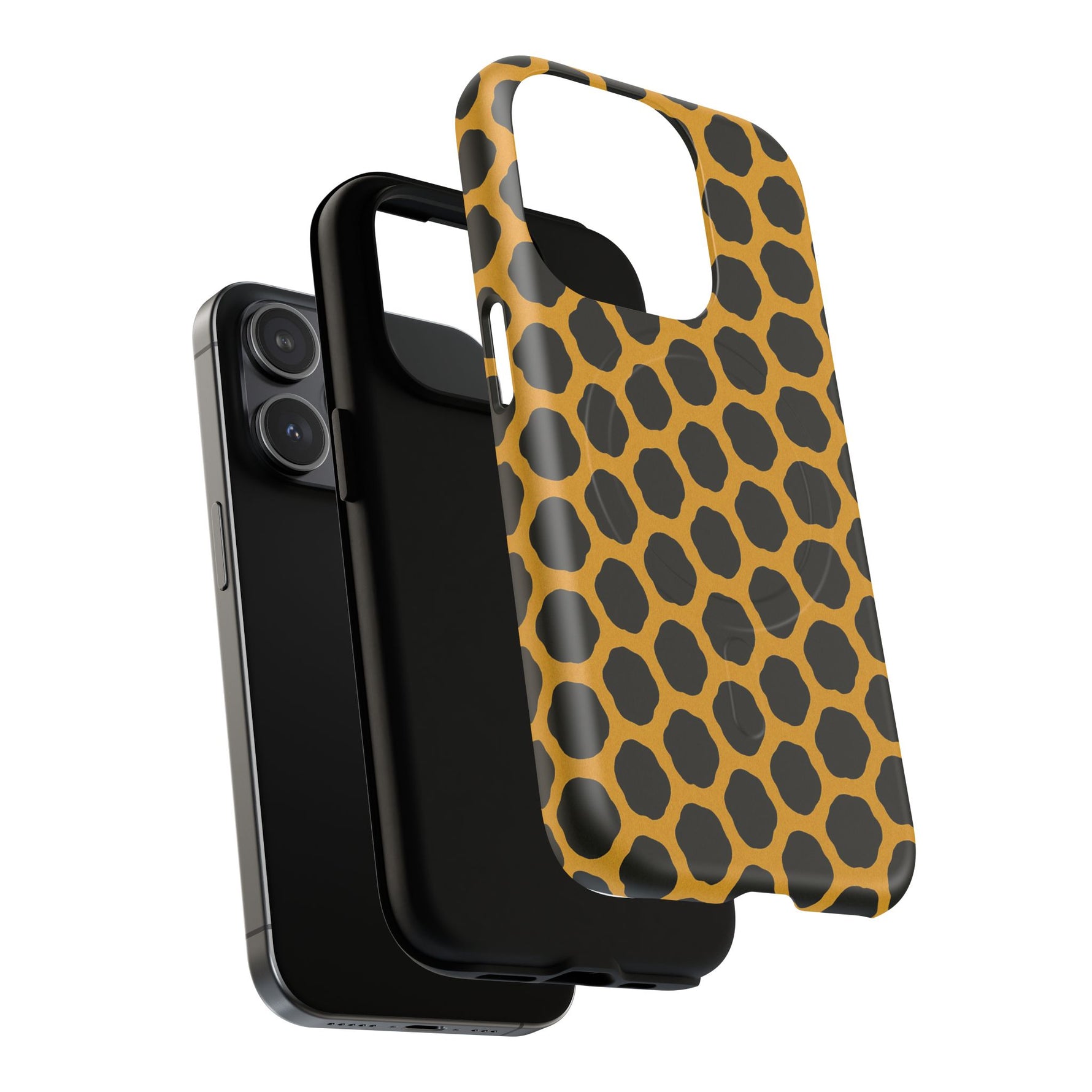 Stylish Leopard Pattern Magnetic iPhone Case | Compatible with MagSafe - Shamo's