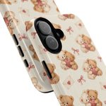 Telefoonhoesje met MagSafe met teddybeer verliefd