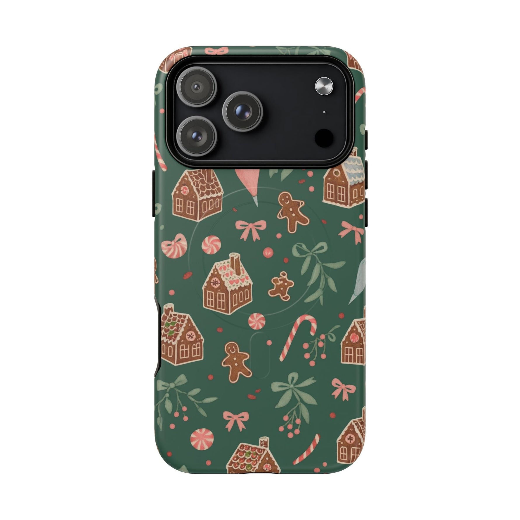 Holiday Gingerbread iPhone Case | MagSafe  Shamo's iPhone 17 Pro Max / Matte