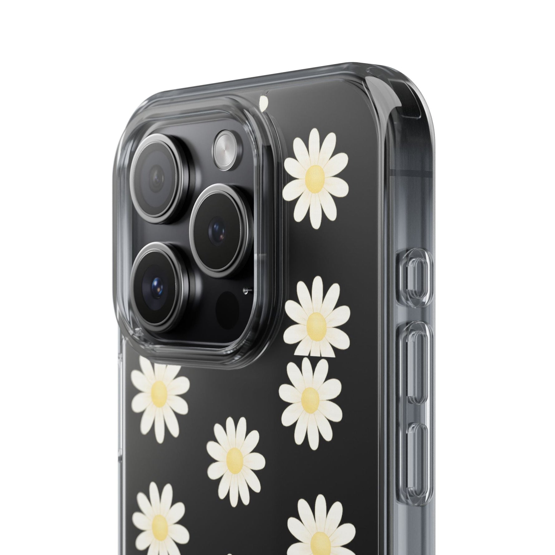 Daisy Floral Clear iPhone Case  Shamo's