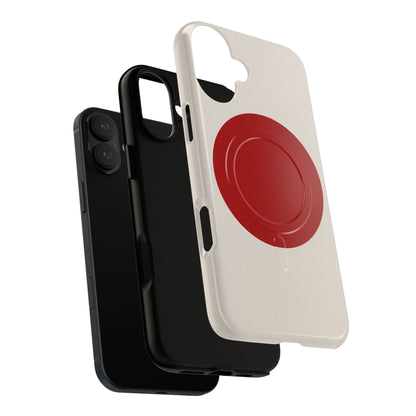 Japan Flag iPhone Case - Tough Works with MagSafe