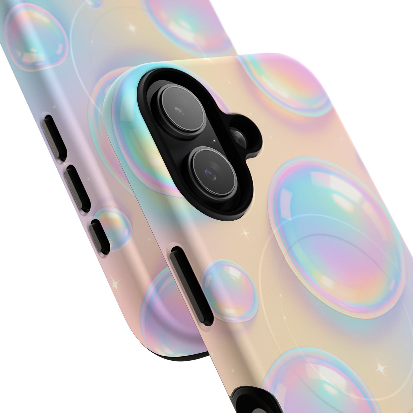 Holographic Bubble iPhone Case - with MagSafe