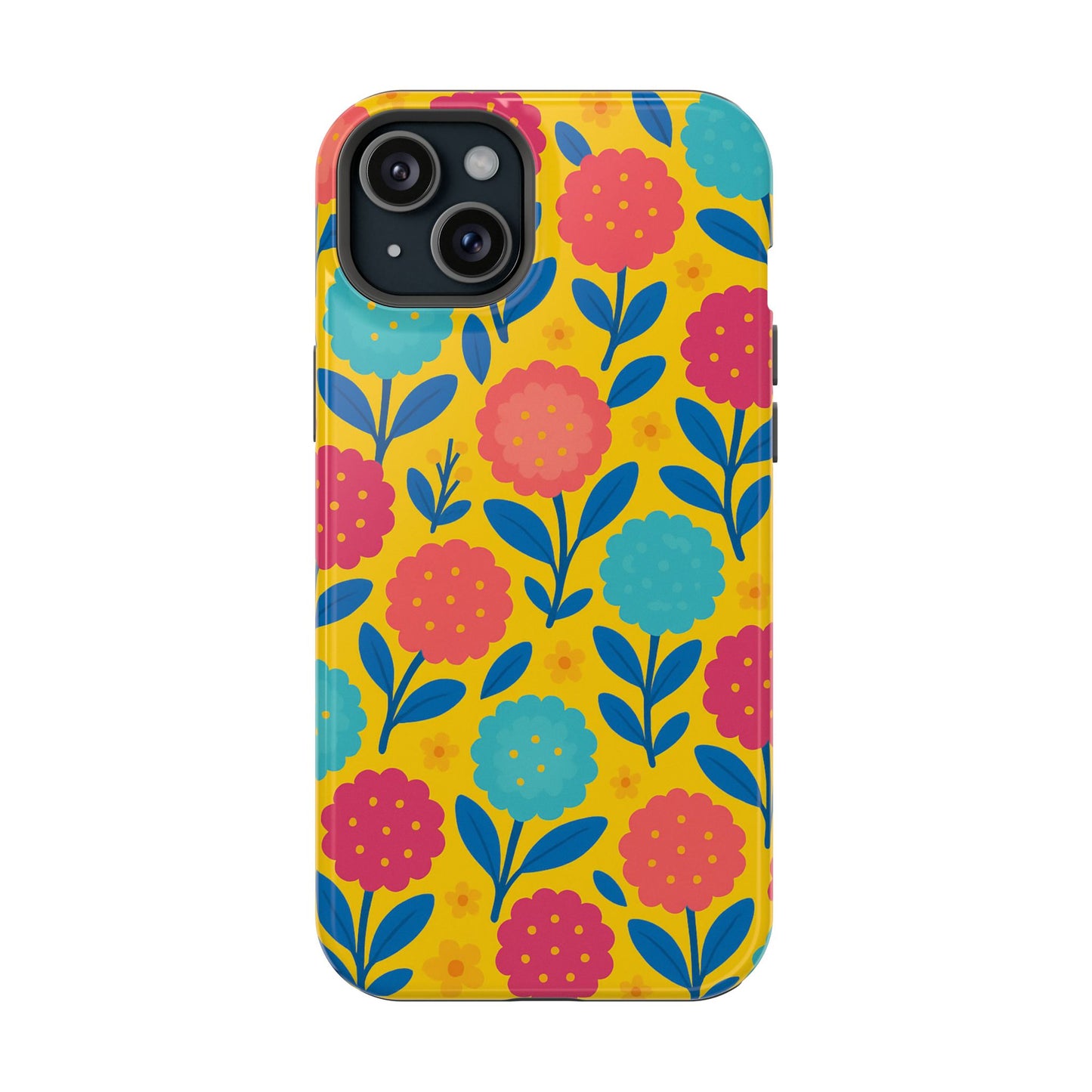 Vibrant Floral MagSafe Phone Case
