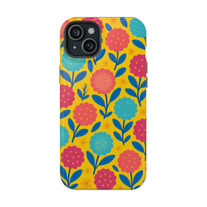 Vibrant Floral MagSafe Phone Case