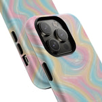 Rainbow Marble Swirl iPhone Case with MagSafe  Shamo's