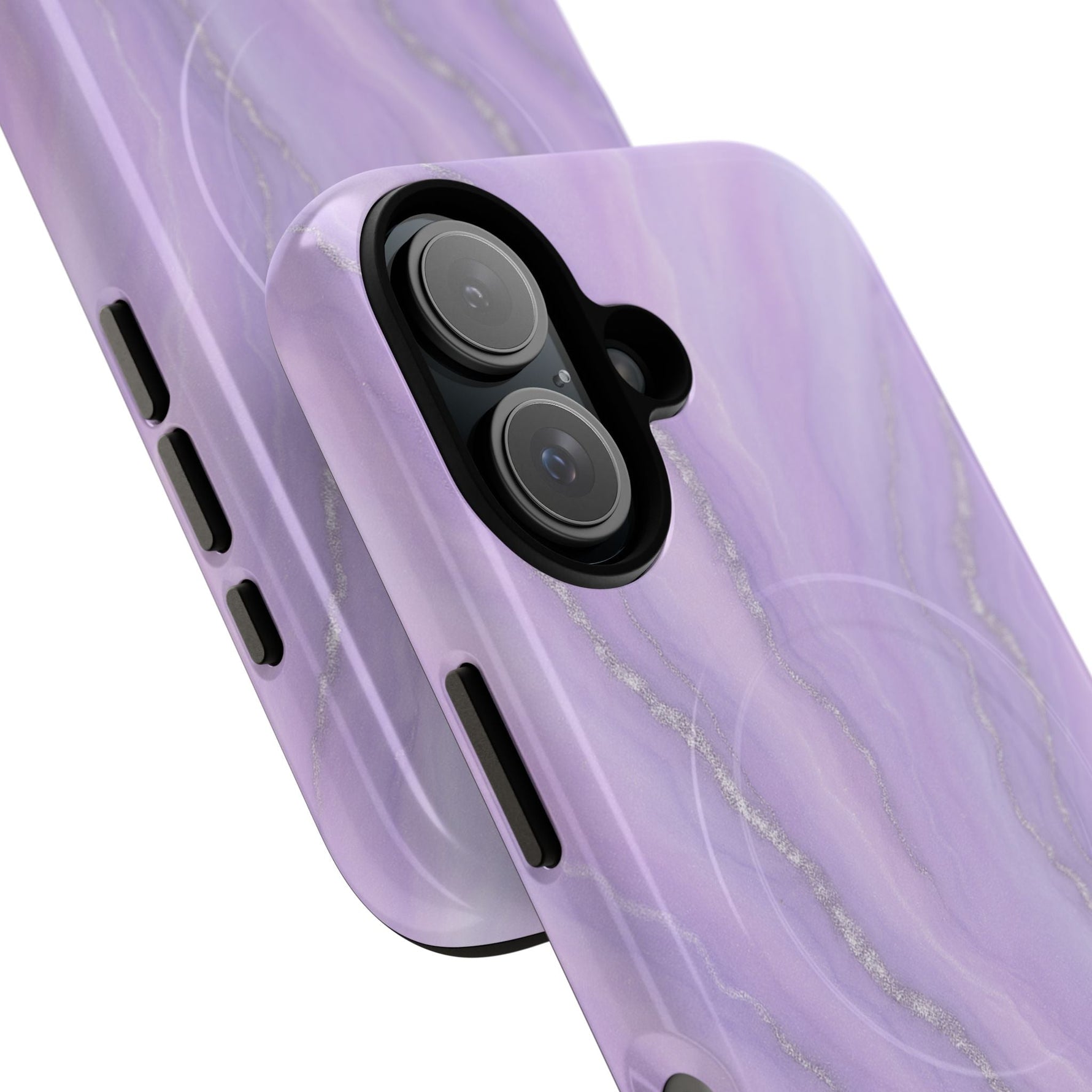 Lavender Marble iPhone Case with MagSafe  Shamo's