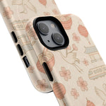 Japan Hand-Drawn Cherry Blossom iPhone Case with MagSafe  Shamo's