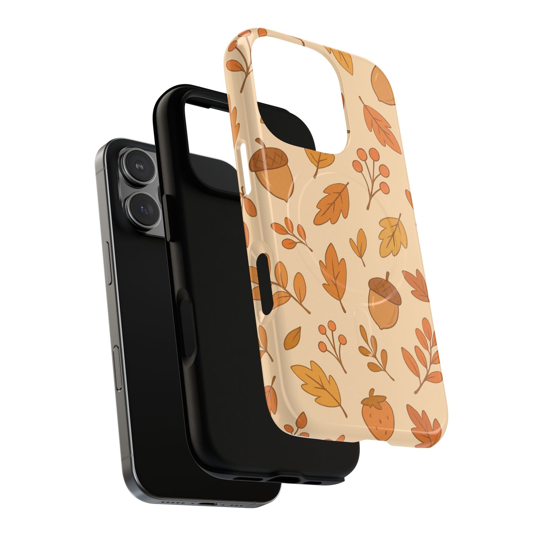 Autumn Leaves Woodland Berries iPhone Case | MagSafe - Shamo's
