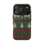 Holiday Knit Reindeer MagSafe Tough iPhone Case  Shamo's iPhone 17 Pro / Matte