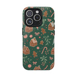 Holiday Gingerbread iPhone Case | MagSafe  Shamo's iPhone 15 Pro / Glossy