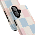 Pastel Checkerboard Pattern iPhone Cases - MagSafe - Shamo's