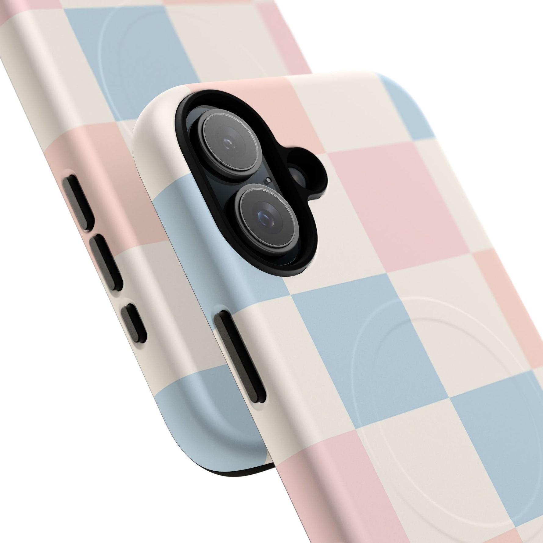Pastel Checkerboard Pattern iPhone Cases - MagSafe - Shamo's