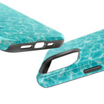 Turquoise Tide Crystal Clear Water MagSafe Phone Case – Tropical Aqua Ocean Ripple Protective Cover