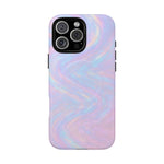 Luxury Series Iridescent Swirl iPhone Case with MagSafe - Shamo's
