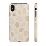 Neutral Pebble Pattern Tough iPhone Case  Shamo's iPhone XS MAX / Matte