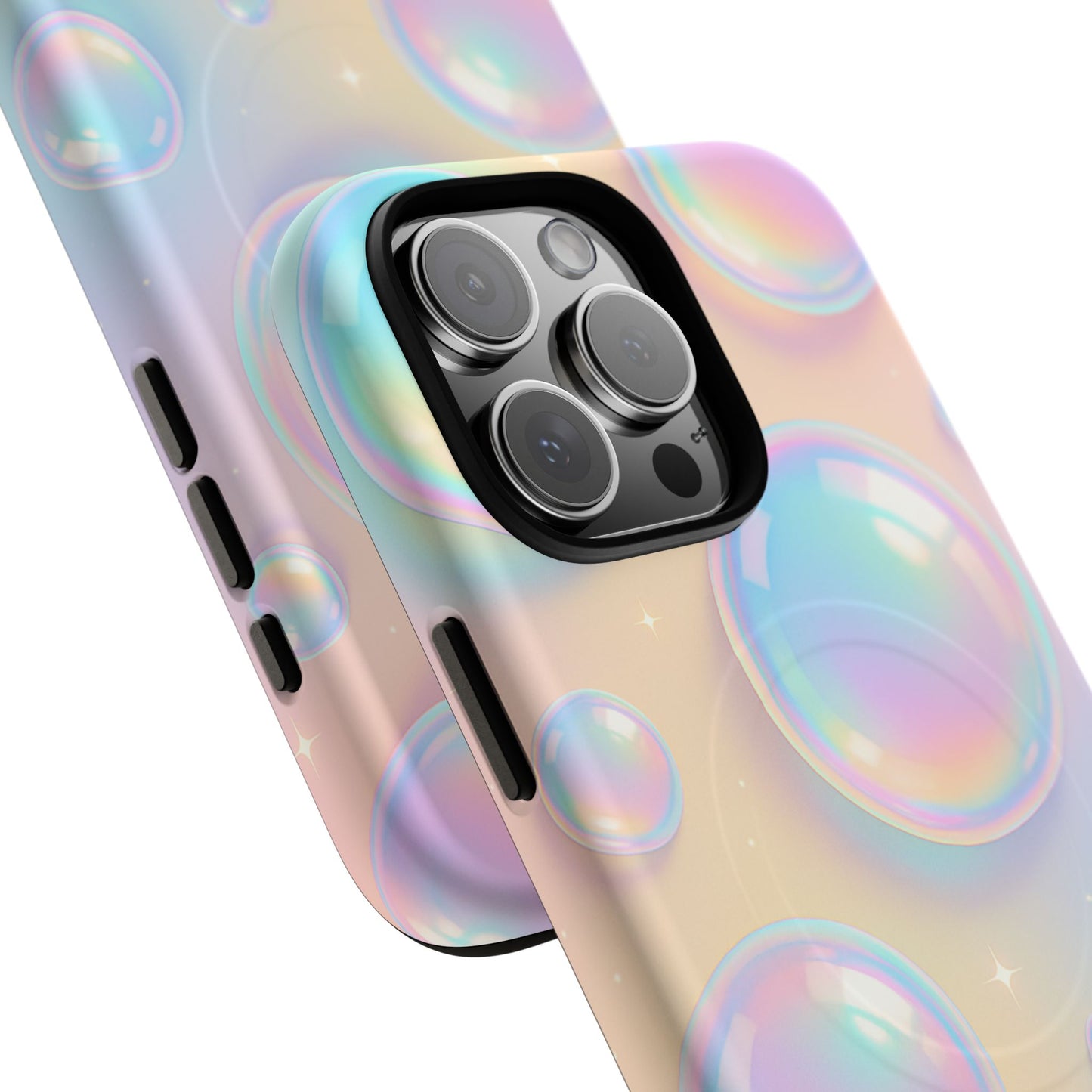 Holographic Bubble iPhone Case - with MagSafe