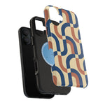 Mod Ribbon – Retro Geometric MagSafe Phone Case