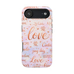 Universal Love Multilingual MagSafe Compatible Phone Case — Impact‑Resistant Protective Cover - iPhone 17 Air / Matte - Shamo's