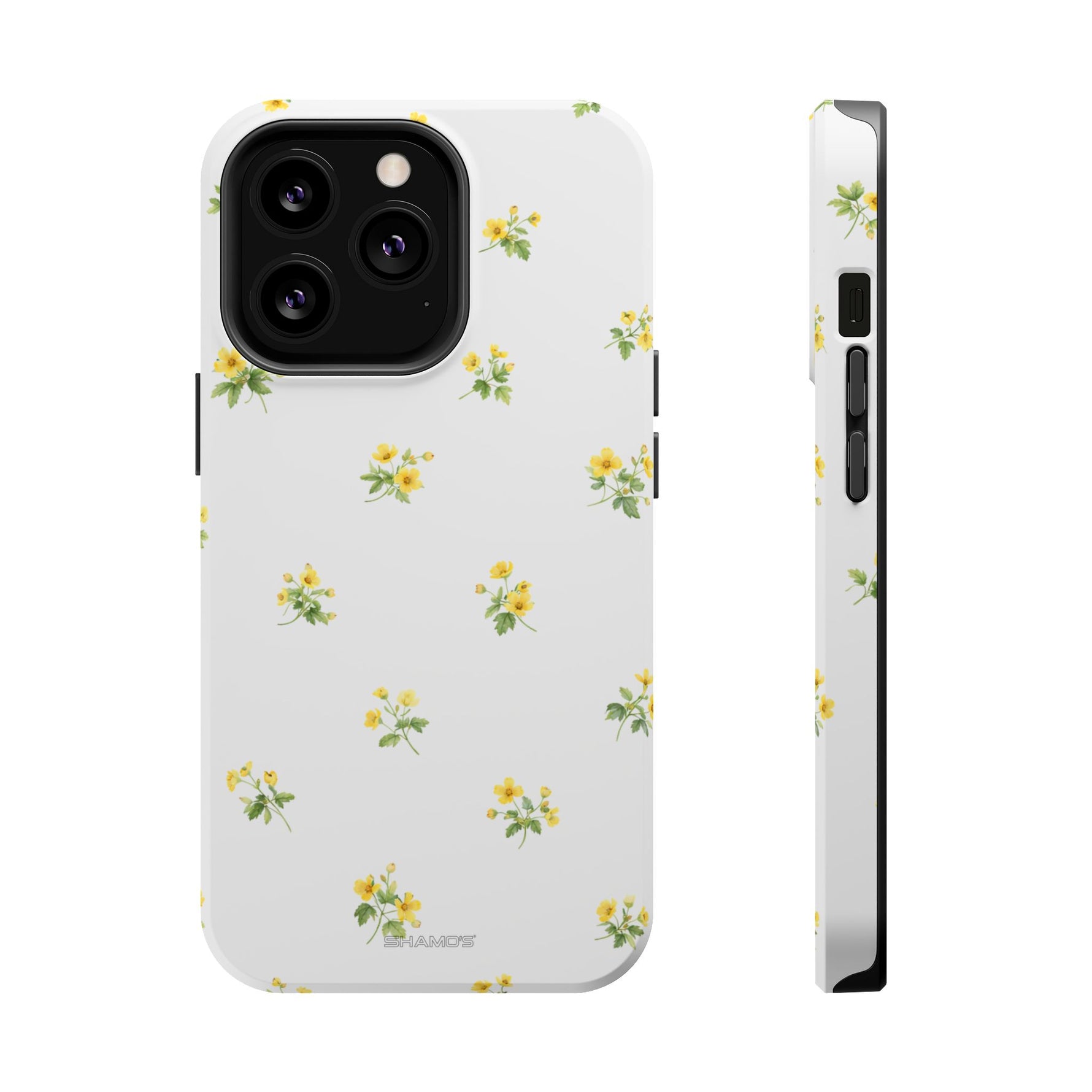 French Countryside Floral iPhone Case with MagSafe