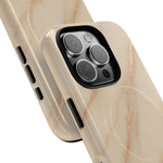 Luxury Series Marble Beige iPhone Case compatible with MagSafe  Shamo's