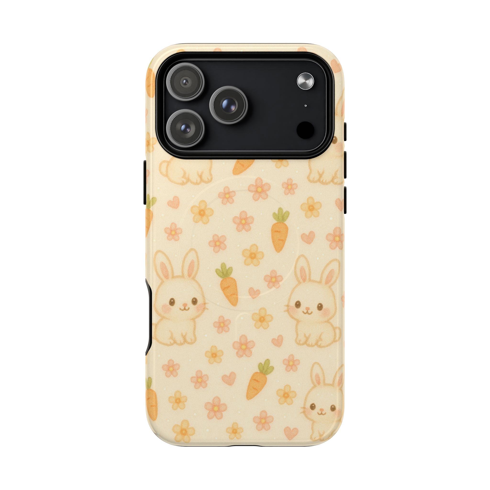 Cute Bunny Carrot iPhone Case — compatible with MagSafe - Shamo's