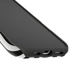 Striped MagSafe Compatible Magnetic Impact-Resistant Phone Case | Black & White Vertical Stripe (Noir Blanc) - iPhone 17 / Glossy - Shamo's