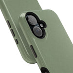 Olive Green MagSafe Compatible Impact-Resistant iPhone Case