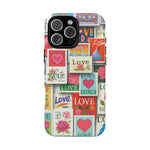 Vintage Romantic Love Stamp iPhone Case | Tough Protection + MagSafe  Shamo's iPhone 16 Pro Max / Matte