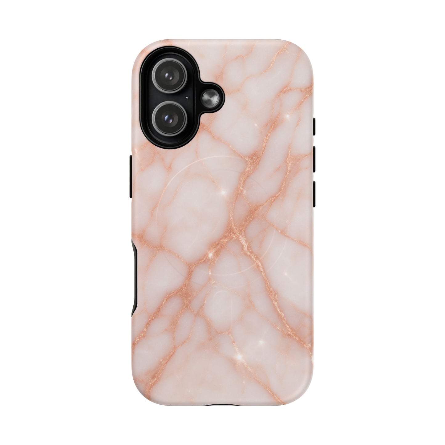 Rose Gold Glam iPhone Case with MagSafe - Shamo's