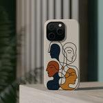 "Connected Lines" Minimalist iPhone Case — MagSafe, Magnetic Impact-Resistant  Shamo's