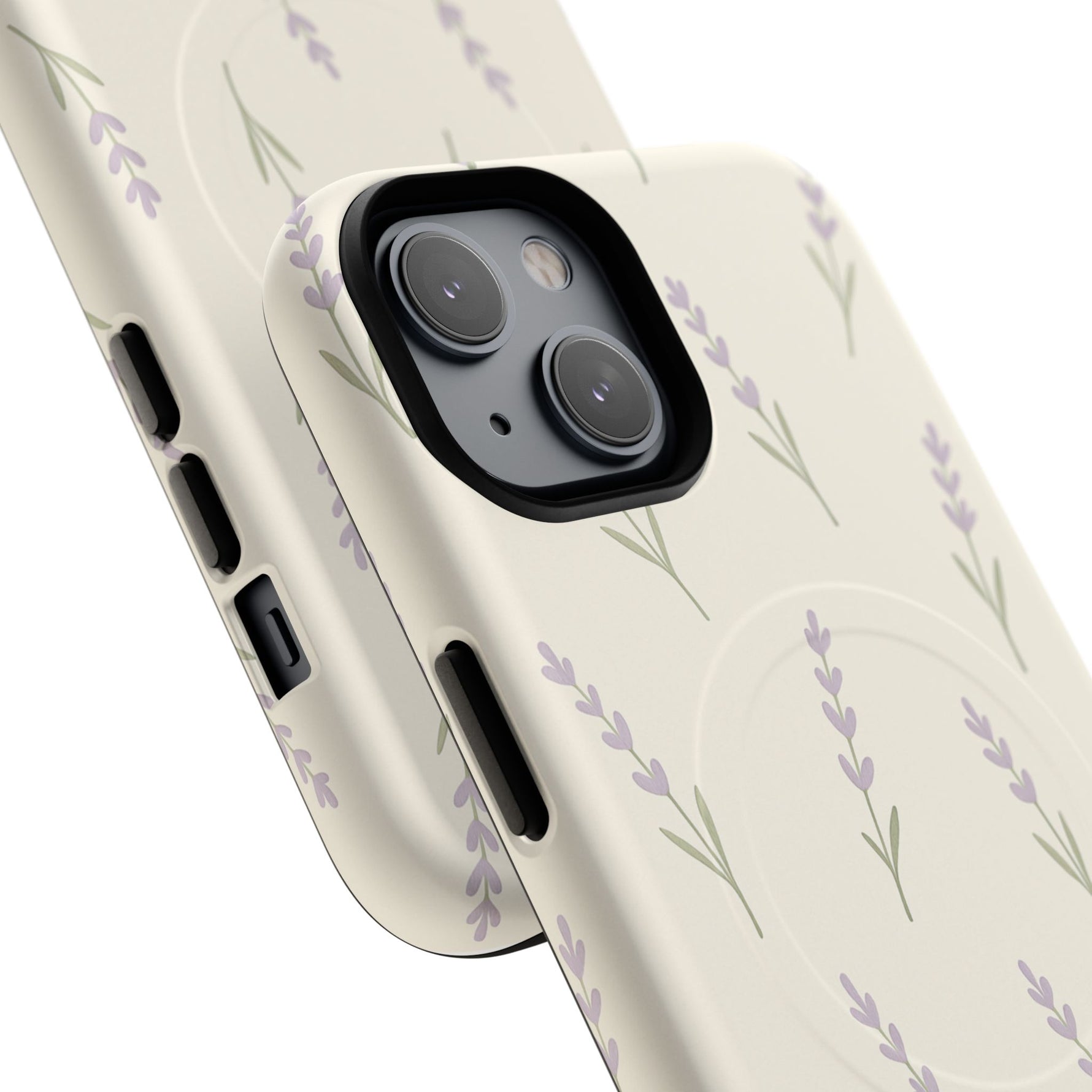 Lavender Minimal Bloom iPhone Case with MagSafe - Shamo's