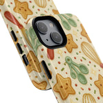Baking Holiday iPhone Case — Cute Whisk & Cookie Pattern | compatible with MagSafe  Shamo's