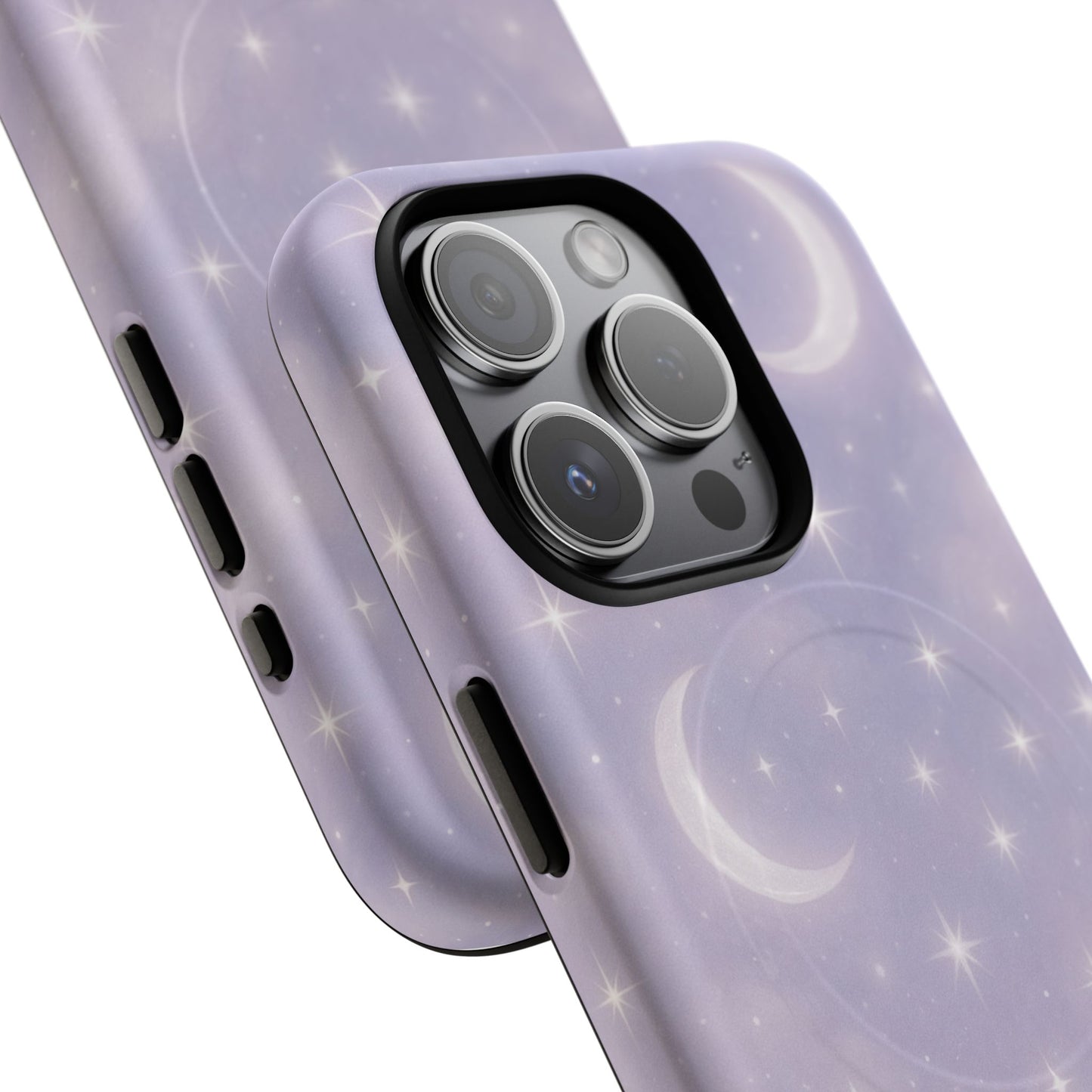 Celestial Lavender iPhone Case — Moon & Stars MagSafe Compatible - Shamo's